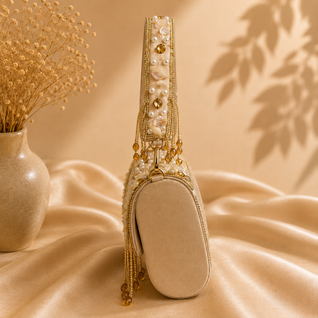 Ruhani Handbag - Gold