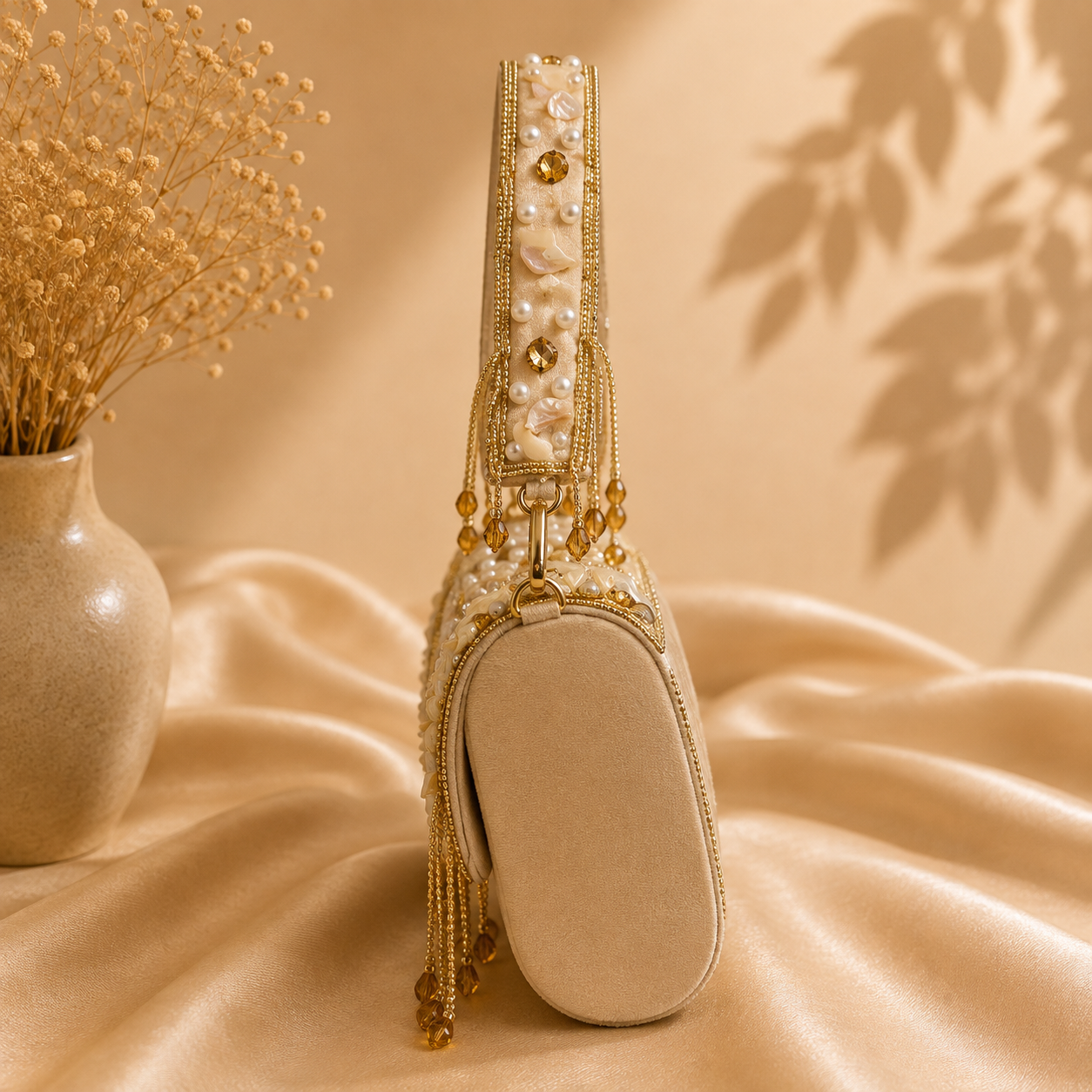 Ruhani Handbag - Gold