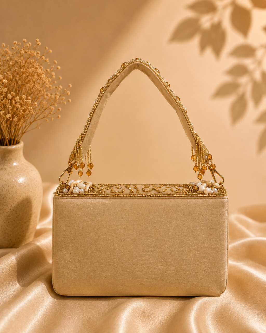 Ruhani Handbag - Gold