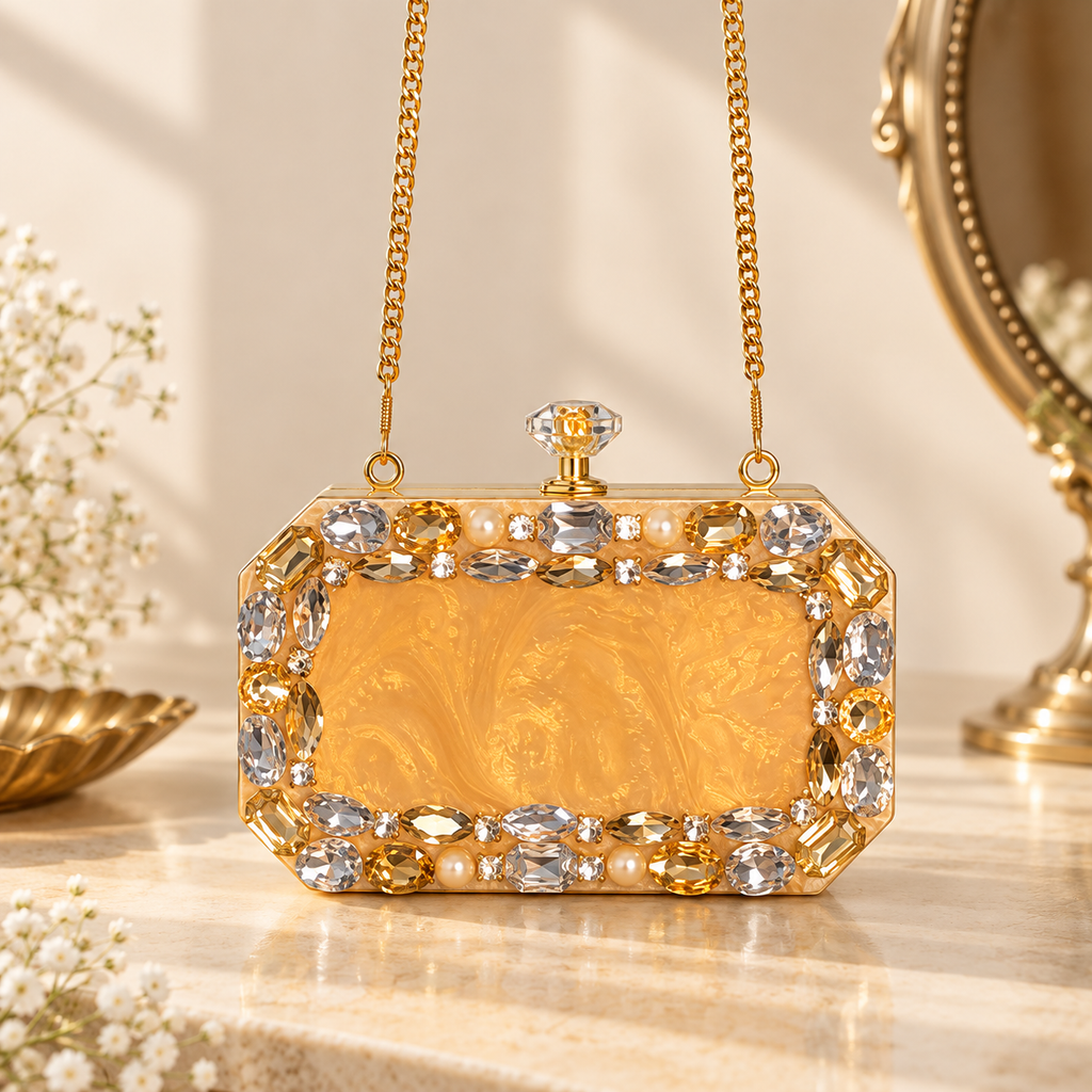 Mini Crystal Clutch