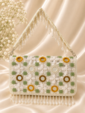 Aaina Handbag – White