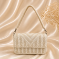 Ivory Crystal Handbag